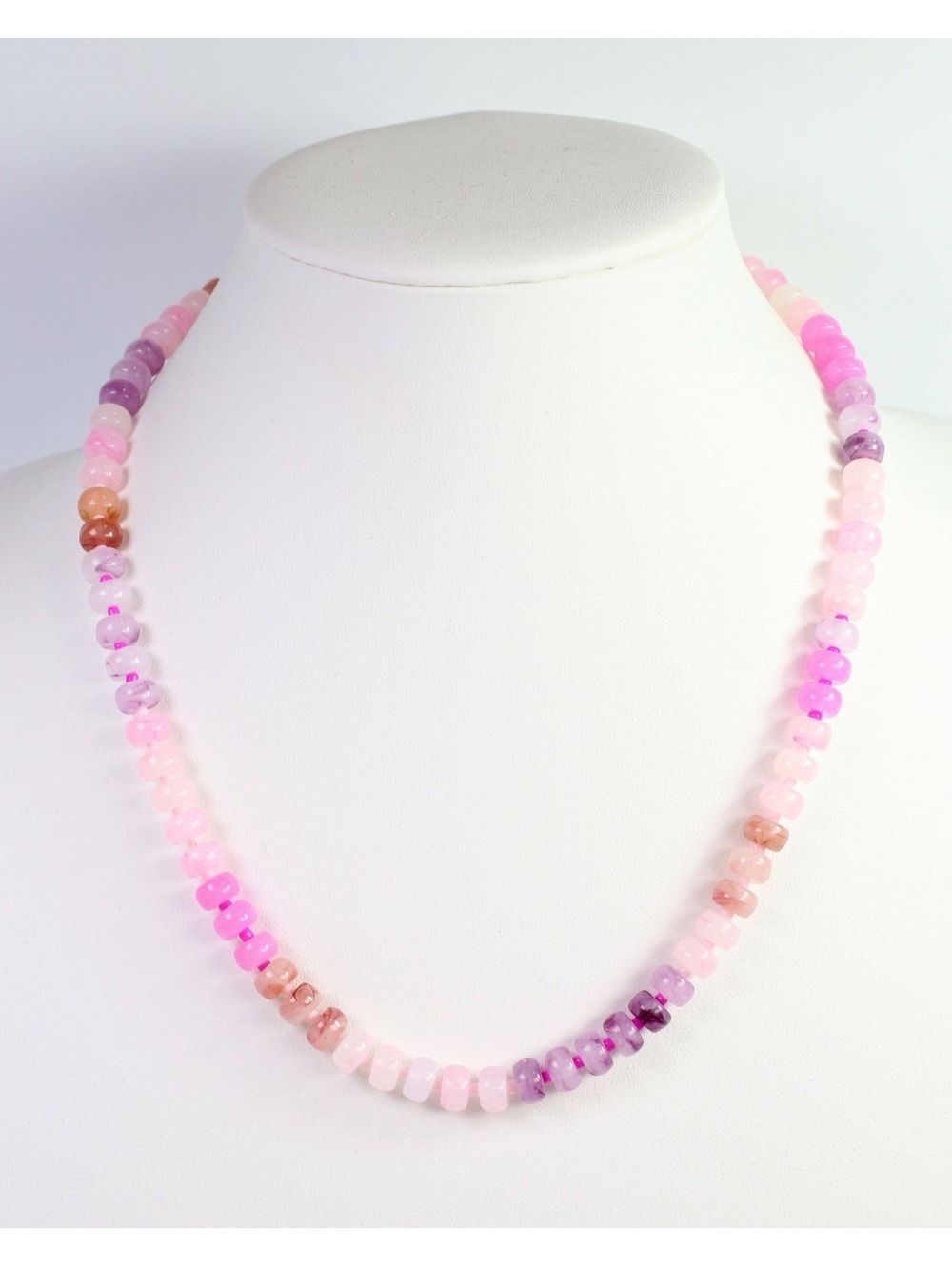 Caroline Hill Cape San Blas Beaded Necklace - Pink